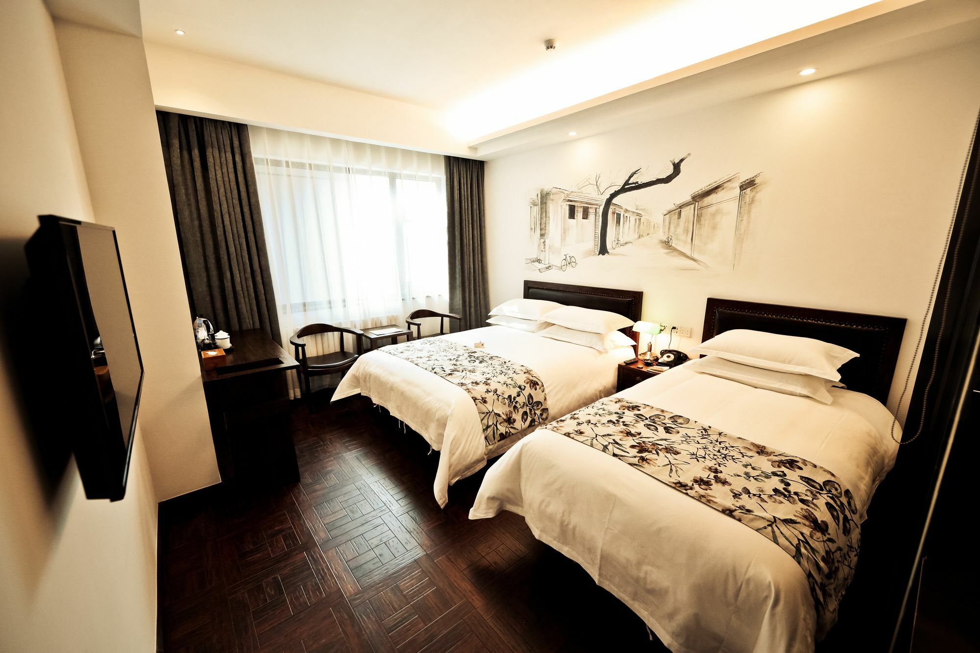 Nost Algia Hotel Near Beijing Panjiayuan Antique Market- Beijing Happy Valley, Cbd, China Zun And Sanlitun, Tian'Anmen Square, Free Ice Cream, Mineral Water, Coffee, Snacks And Laundry Service, Free Gymnastic, English Communication Well Exteriör bild