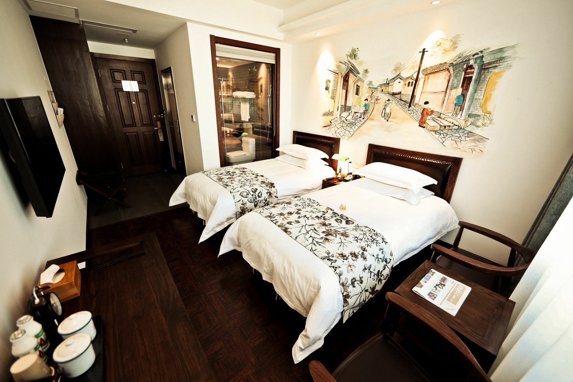 Nost Algia Hotel Near Beijing Panjiayuan Antique Market- Beijing Happy Valley, Cbd, China Zun And Sanlitun, Tian'Anmen Square, Free Ice Cream, Mineral Water, Coffee, Snacks And Laundry Service, Free Gymnastic, English Communication Well Exteriör bild